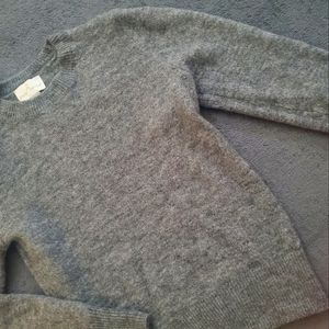 Belle france grey casual sweater